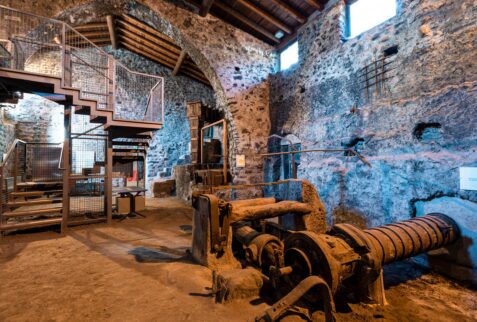 interno del Museo Le Fudine di Malegno Altopiano del Sole