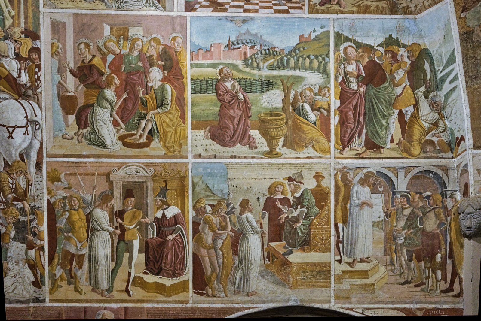 dipinti della chiesa dell'Annunciata di Piancogno Altopiano del Sole