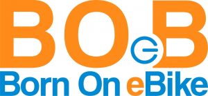 logo dell'associazione Born On eBike di Borno Altopiano del Sole