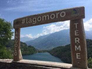 cornice panoramica lago Moro Angolo Terme Altopiano del Sole