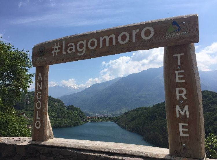 cornice panoramica lago Moro Angolo Terme Altopiano del Sole