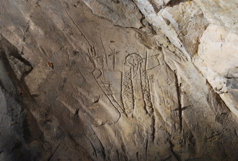 Incisioni Parco Graffiti Rupestri Annunciata Piancogno Altopiano del Sole