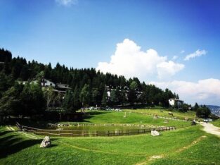 laghetto del Colle Vareno di Angolo Terme Altopiano del Sole