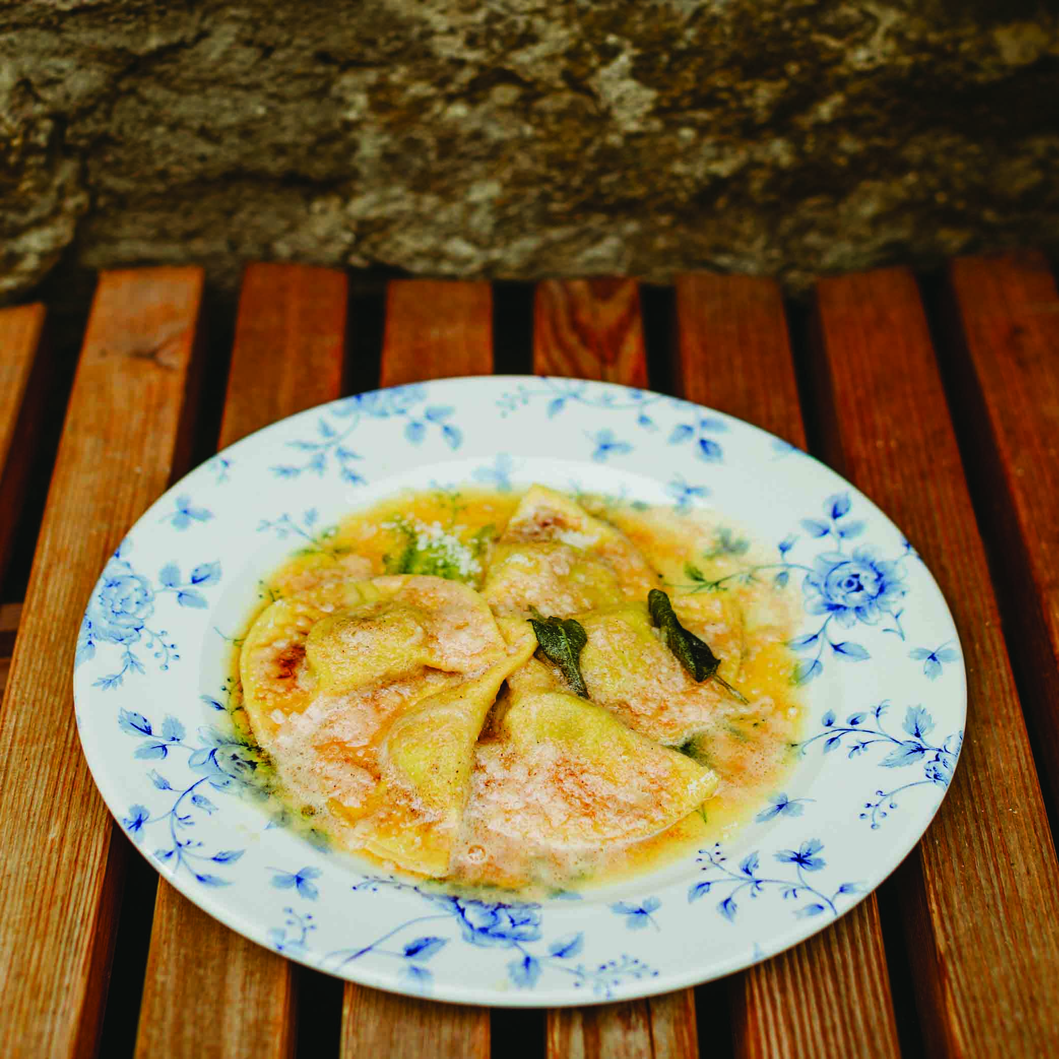 piatto di casoncelli del ristorante al cantini di borno Altopiano del sole