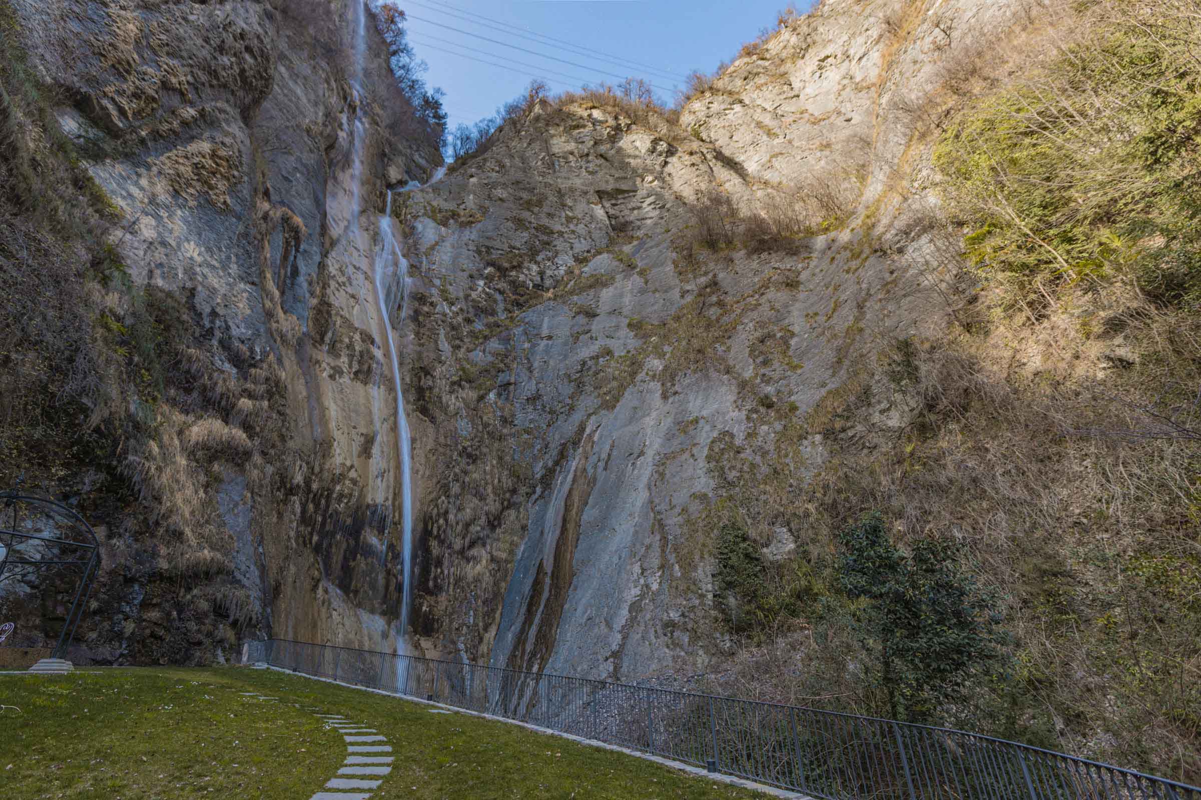 cascate complesso di Ville Gheza, Piancogno - Altopiano del Sole