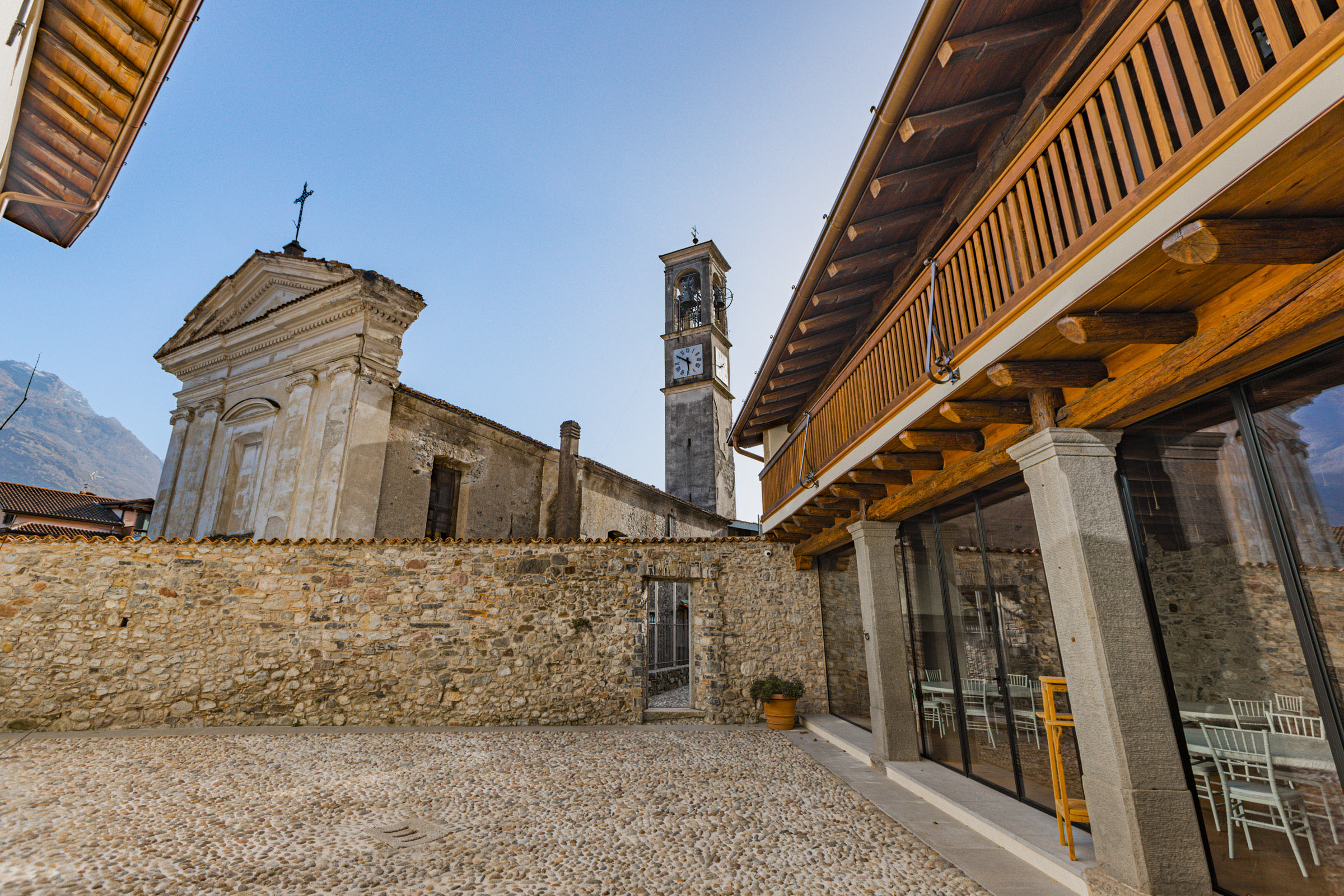 Chiesa San Vittore Borgo Glazel Piancogno Altopiano del Sole