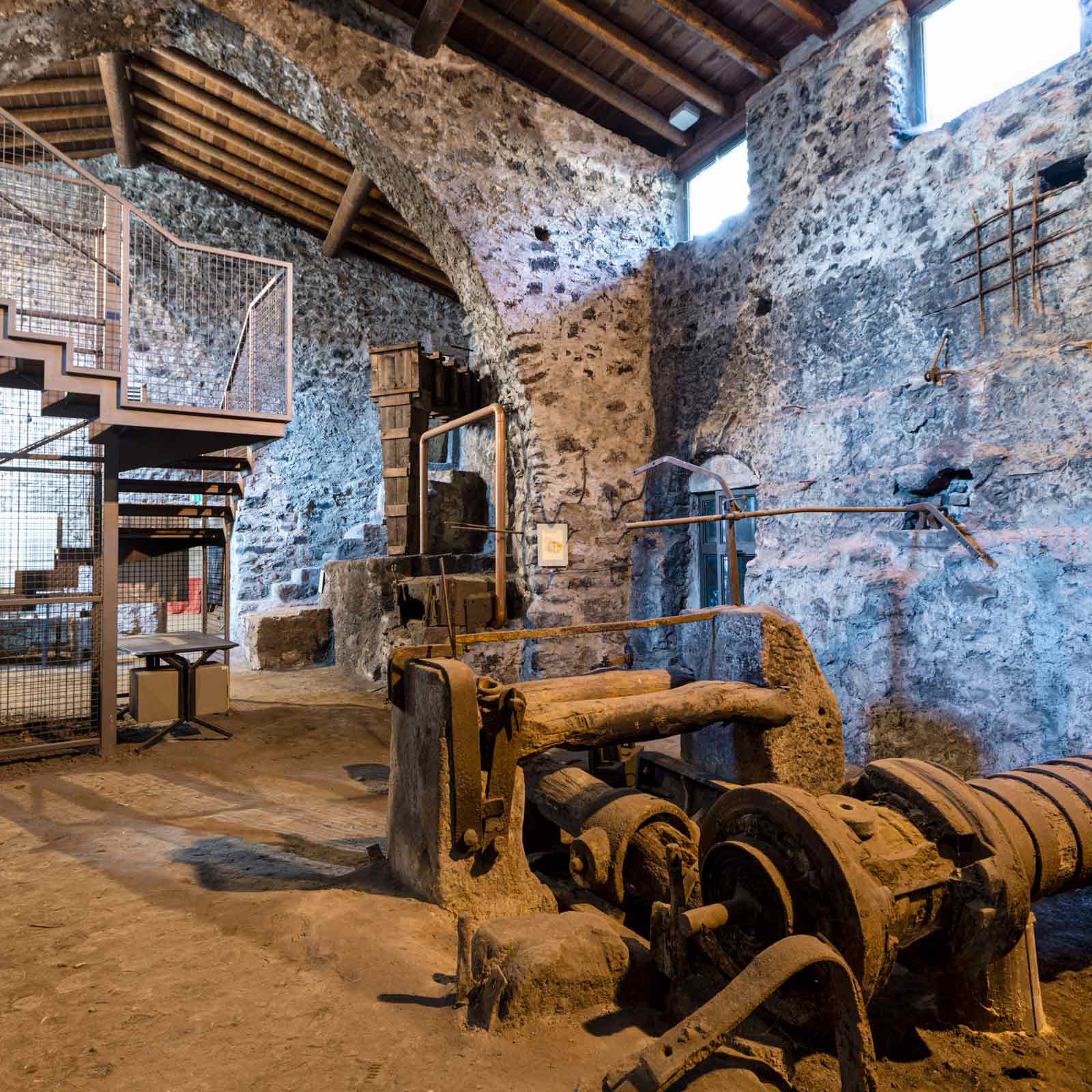 Interno Museo le Fudine Malegno Altopiano del Sole
