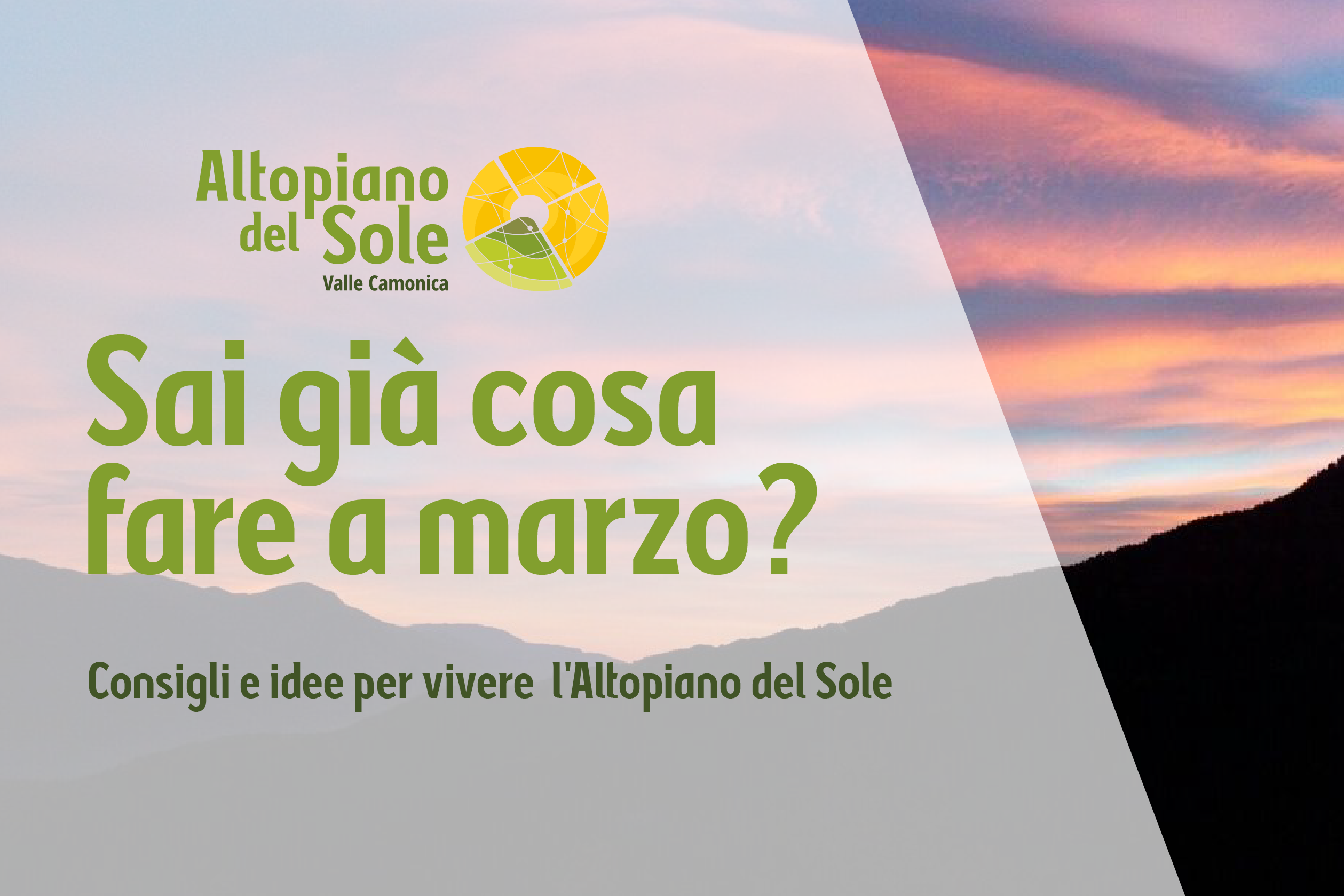 COSA FARE A MARZO SULL' ALTOPIANO DEL SOLE